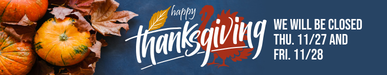  We will be closed on November 27-28th | Precision Collision 