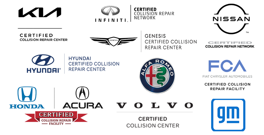 Logo Certifications | Precision Collision